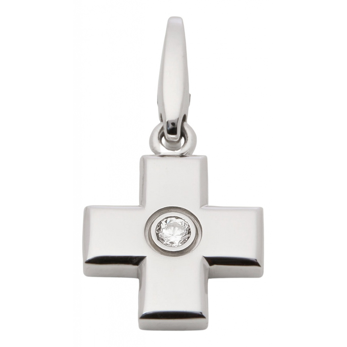 White gold pendant Cartier Silver in 
